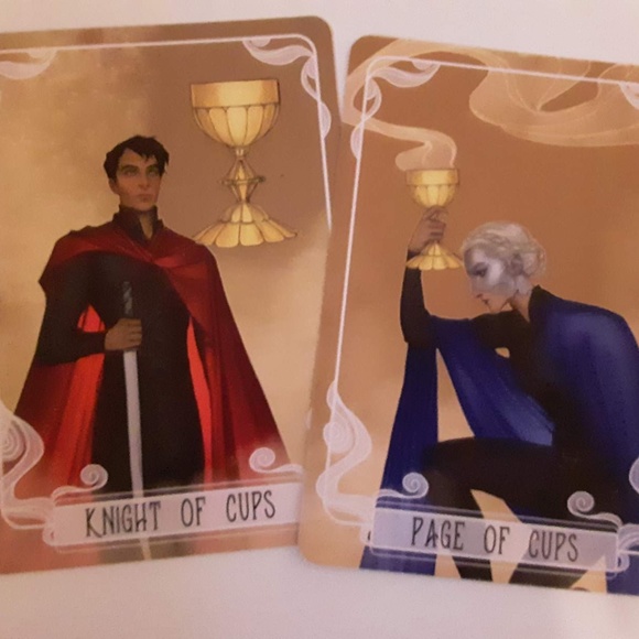 FairyLoot Knight & Page of Cups Tarot Cards